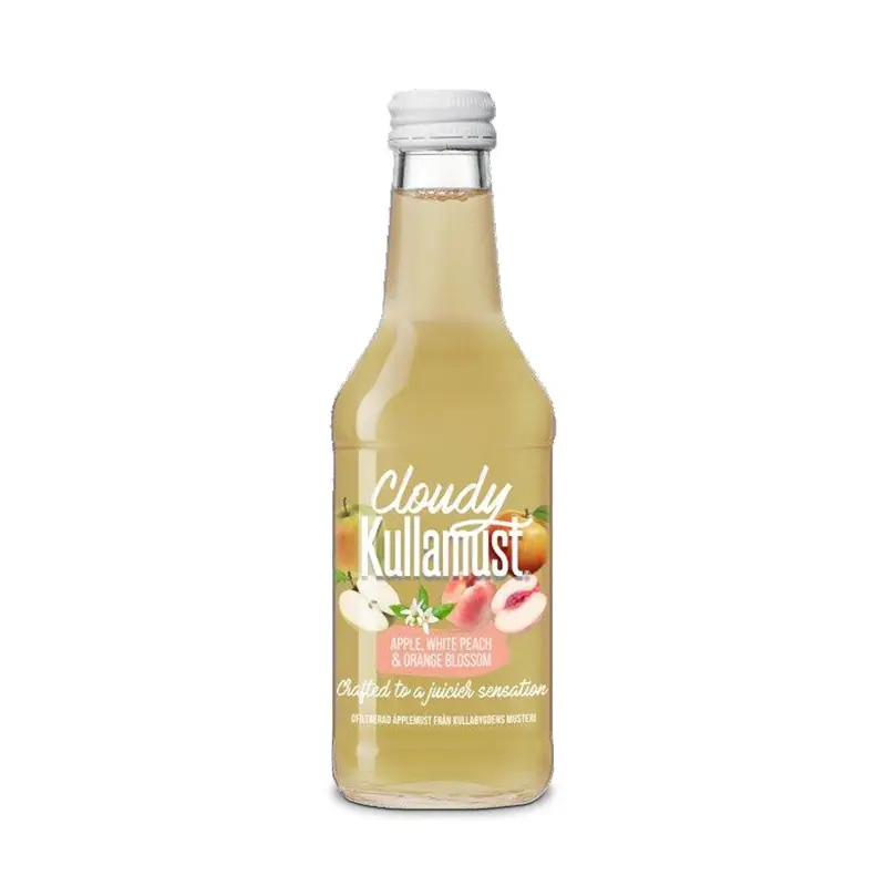 Cloudy Apple, White Peach & Orange Blossom 20 x 25 cl från Kullamust | #2008060 | Fruktdryck