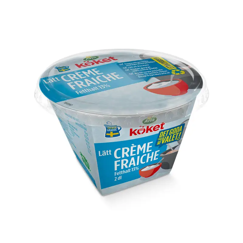 Lätt Créme Fraiche 13% 8 x 2 dl från Arla | #8302 | Crème Fraiche