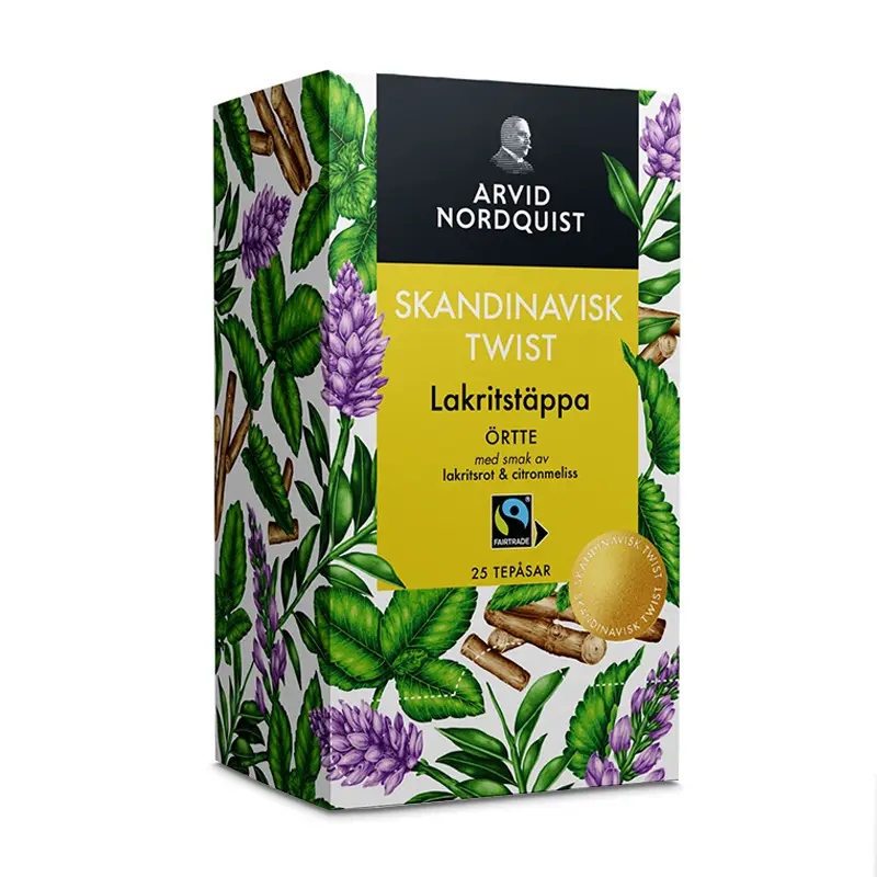 Lakritstäppa 3 x 25 st från Arvid Nordquist | #53438 | Te