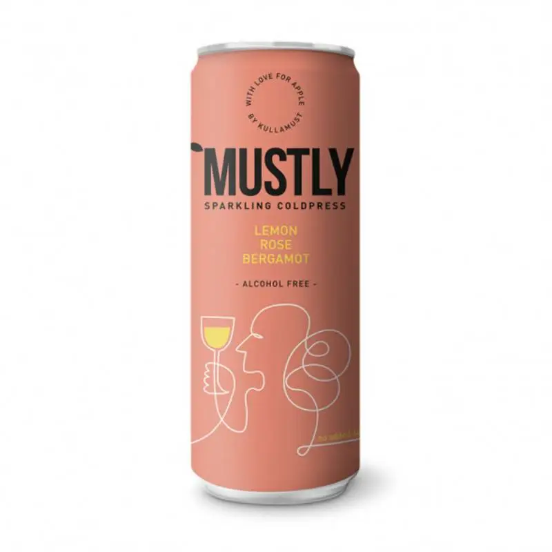 Lemon, Rosé & Bergamot 24x33cl från Mustly | #7001040 | Must