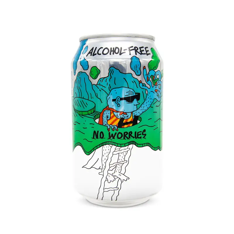 No Worries Alkoholfri 24 x 33 cl från Lervig | #8413715 | Öl