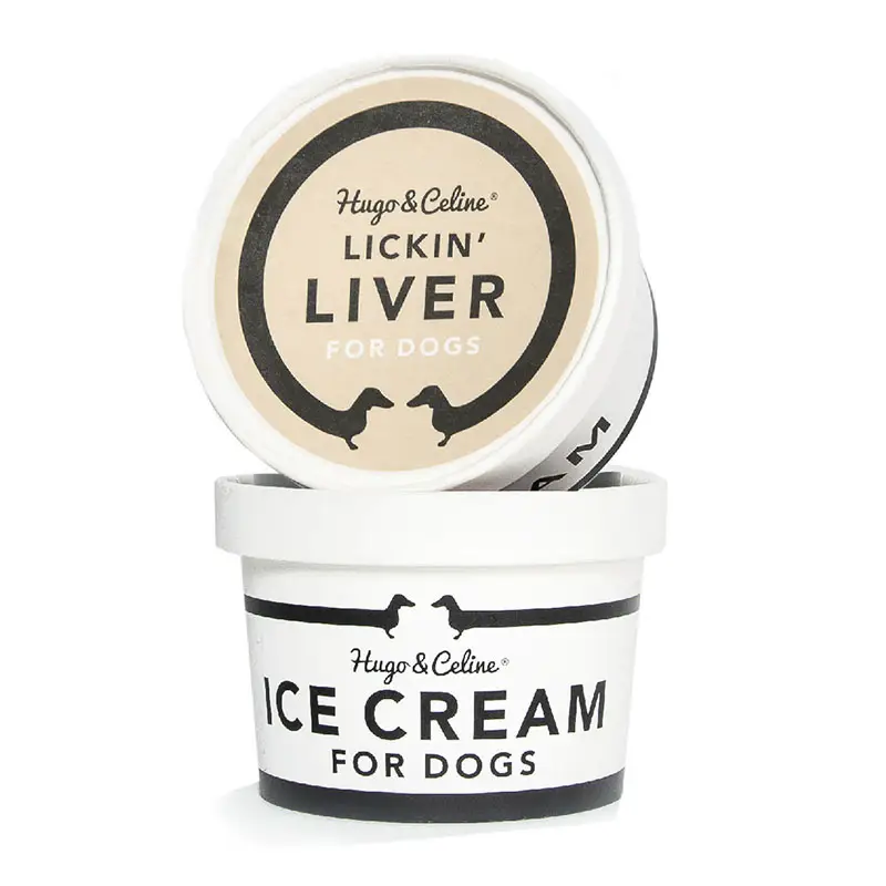 Hundglass Lickin Liver 18 x 120 g från Hugo & Celine | #KOICLLSVF | Hundglass