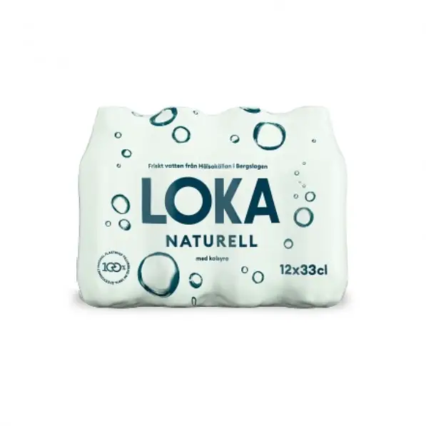 Loka Naturell 12-pack 12 x 33 cl från Loka | #1201339 | Vatten