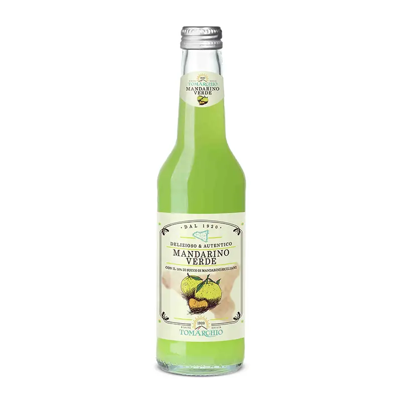 Mandarino Verde D&A 24 x 27.5 cl från Tomarchio | #1MAX24PV275 | Läsk & Soda