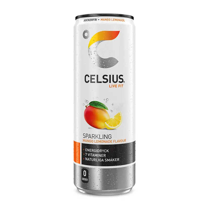 Mango Lemonade 24 x 35.5 cl från Celsius | #220 | Energidrycker
