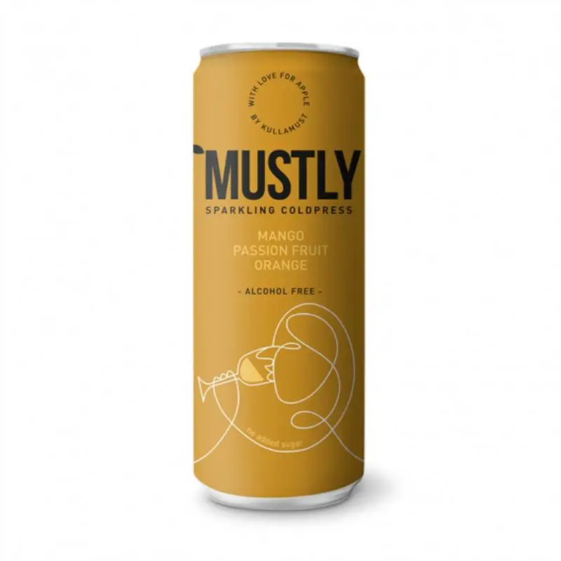 Mango & Passionfruit 24 x 33 cl från Mustly | #7001020 | Must