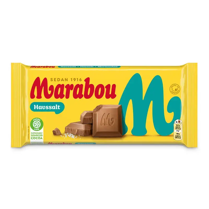 Marabou Havssalt 16 x 160 g från Marabou | #4318105 | Choklad