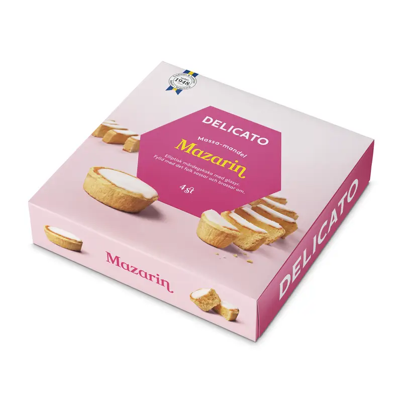 Mazarin 4-pack 6 x 4 st från Delicato | #1368 | Kondisbitar