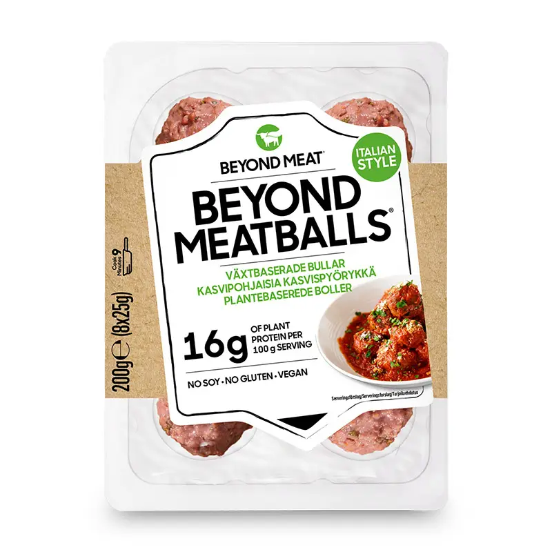 Beyond Meatballs 8 x 200 g från Beyond Meat | #7505 | Köttbullar