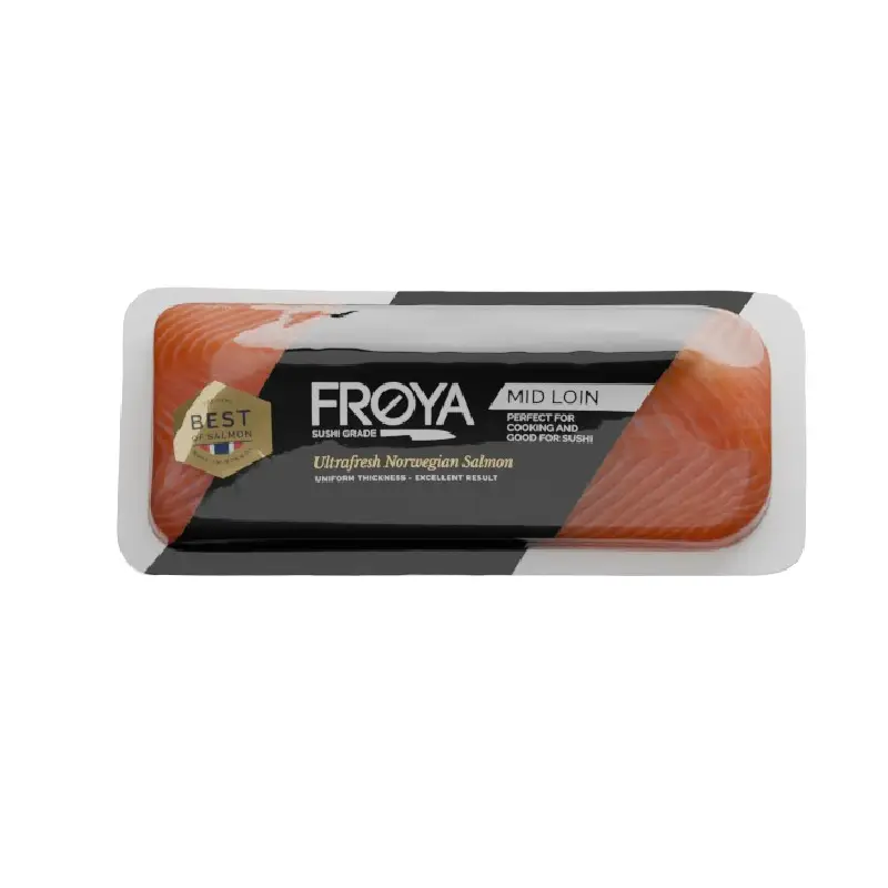 Lax Midloin 1/2 6 x 300 g från Fröya | #510172 | Fisk