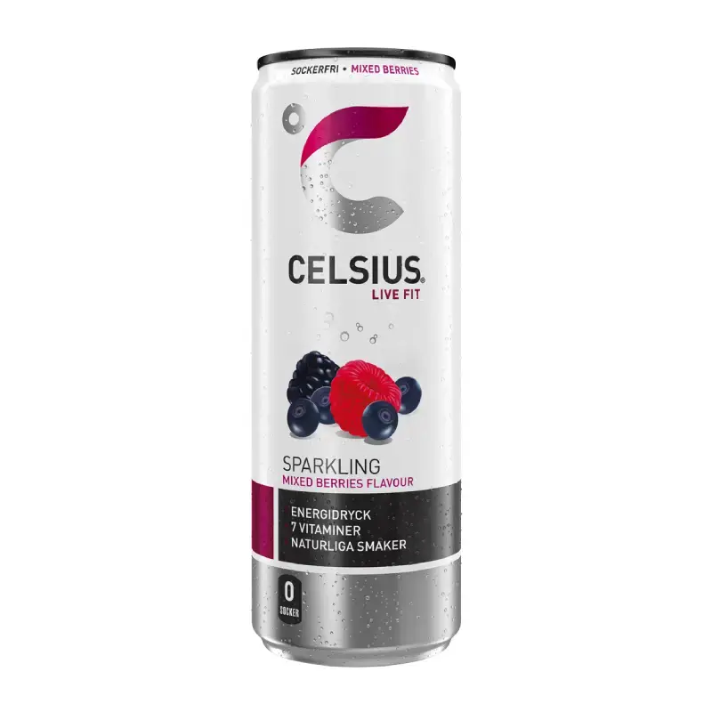 Mixed Berries 24 x 33.5 cl från Celsius | #431 | Energidrycker