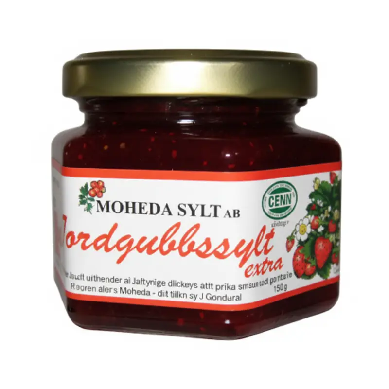 Jordgubbssylt 120 g från Moheda Sylt | #J411 | Sylt, Mos, Marmelad & Gelé