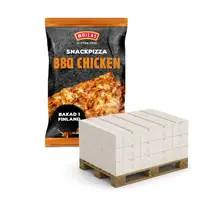 Glutenfri Snackpizza BBQ Halvpall