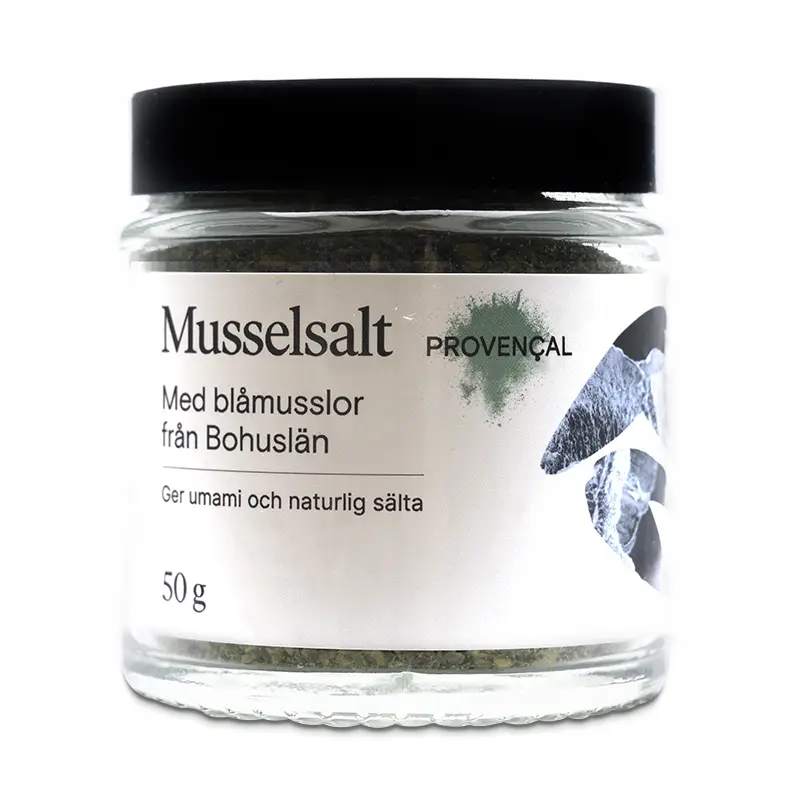 Musselsalt Provencale 50 g från Musselfeed | #8350012 | Kryddor