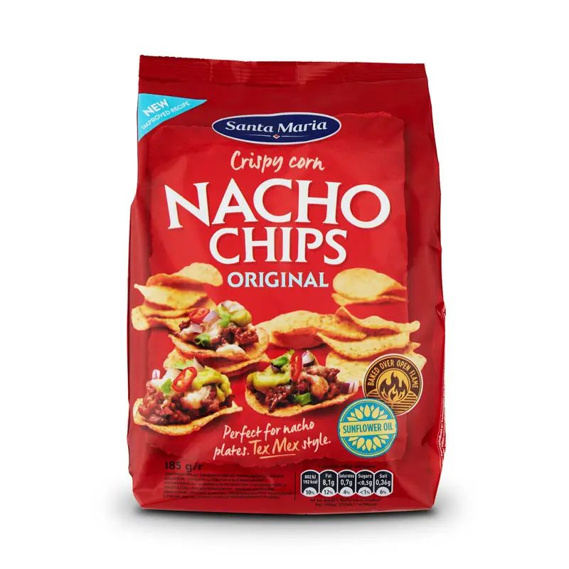 Nacho Chips 20 x 185 g från Santa Maria | #200807 | Chips