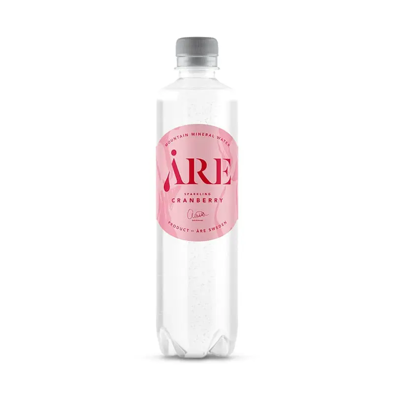 Sparkling Cranberry PET 24 x 50 cl från Åre Water | #2010 | Vatten