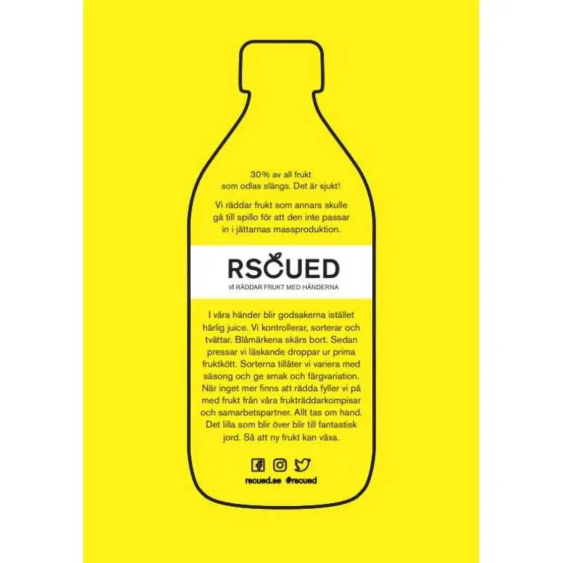 Skylt A5 + Träkloss 1 x 1 st från Rscued | #4009, 4012 | Skyltar & Märkning