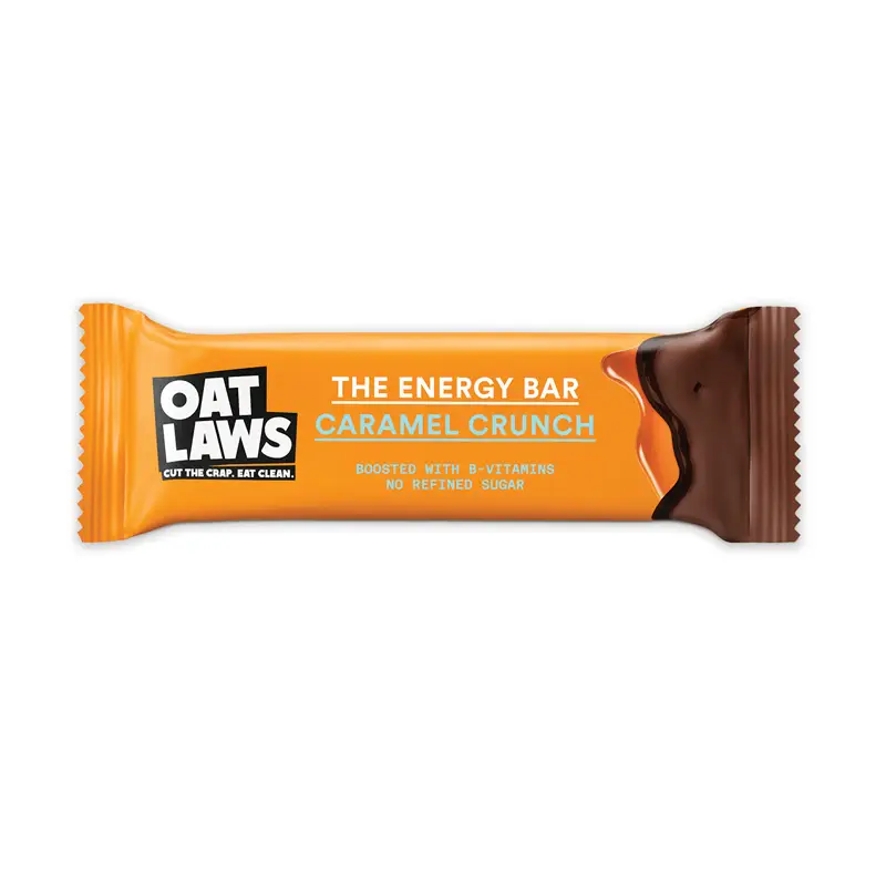 Energy Bar Caramel Crunch 12 x 40 g från Oatlaws | #1002293 | Bars