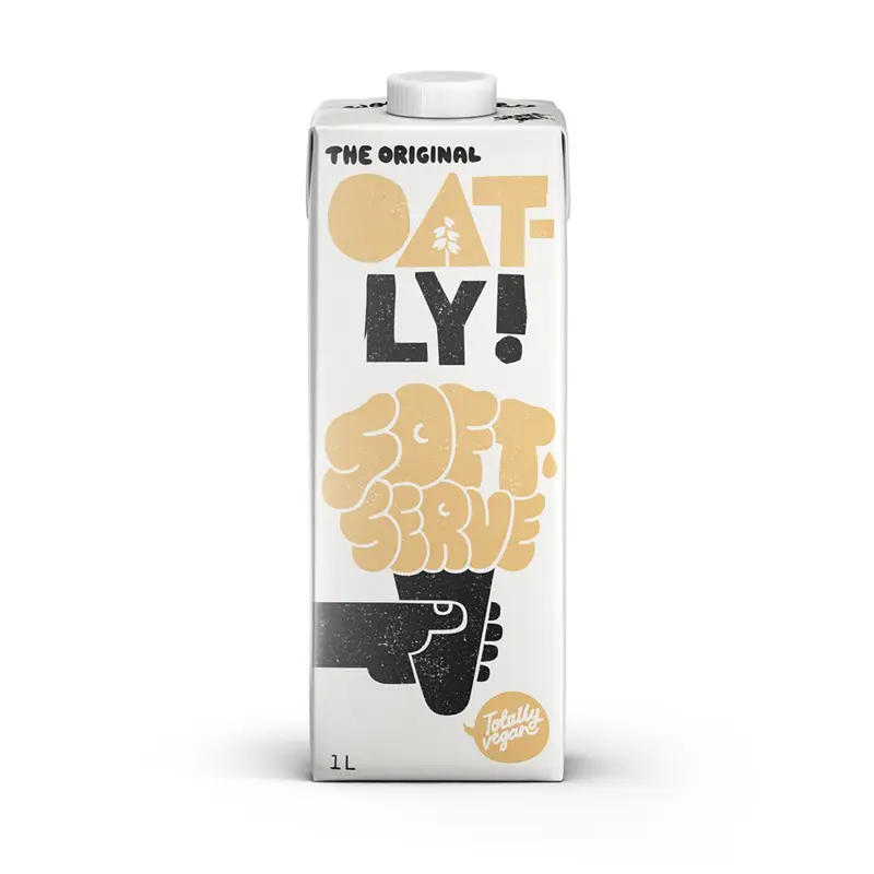 Mjukglass Soft Serve 6 x 1 l från Oatly | #62116 | Mjukglass