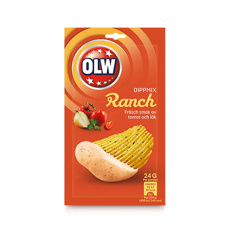 Dippmix Ranch  16 x 24 g från OLW | #5460100444 | Dippmix