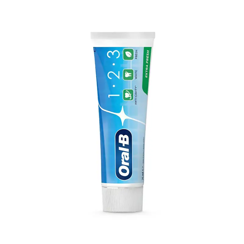 Tandkräm Extra Fresh 12 x 75 ml från Oral-B | #6734 | Munvård