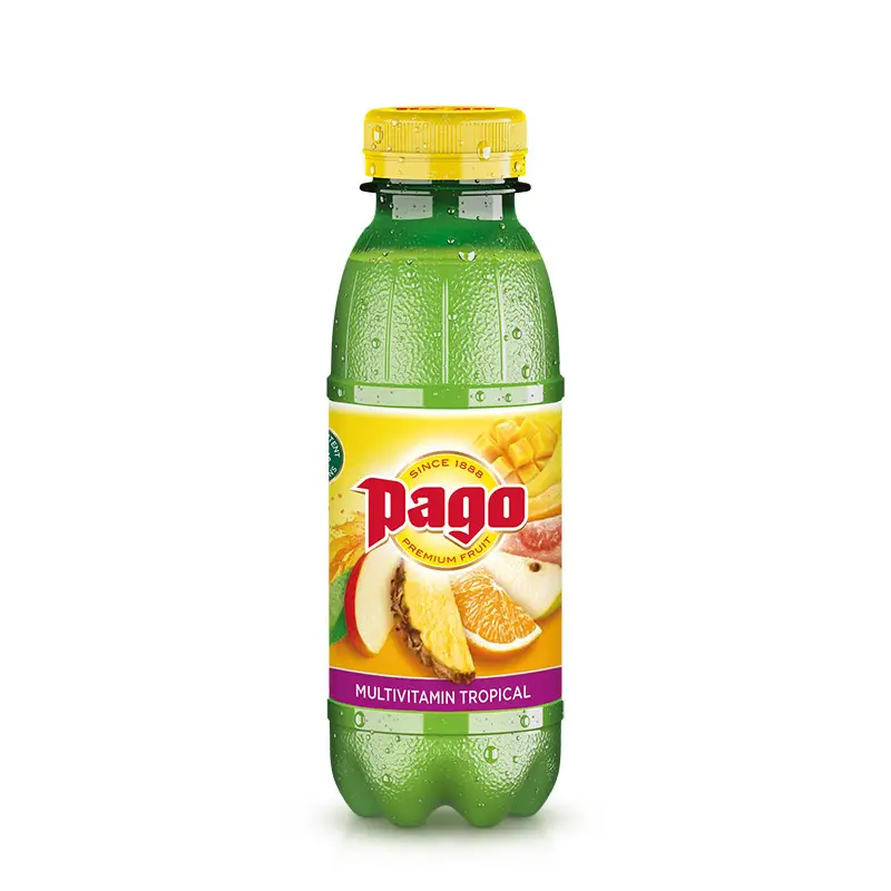 Juice Tropisk Multivitamin 12 x 33 cl från Pago | #1010265 | Juice