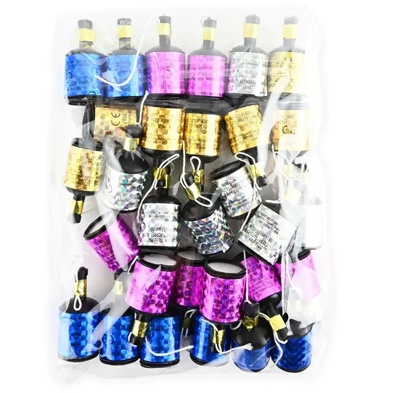 Party Poppers 30-pack 24 st från Robetoy | #80008 | Fest & Kalas