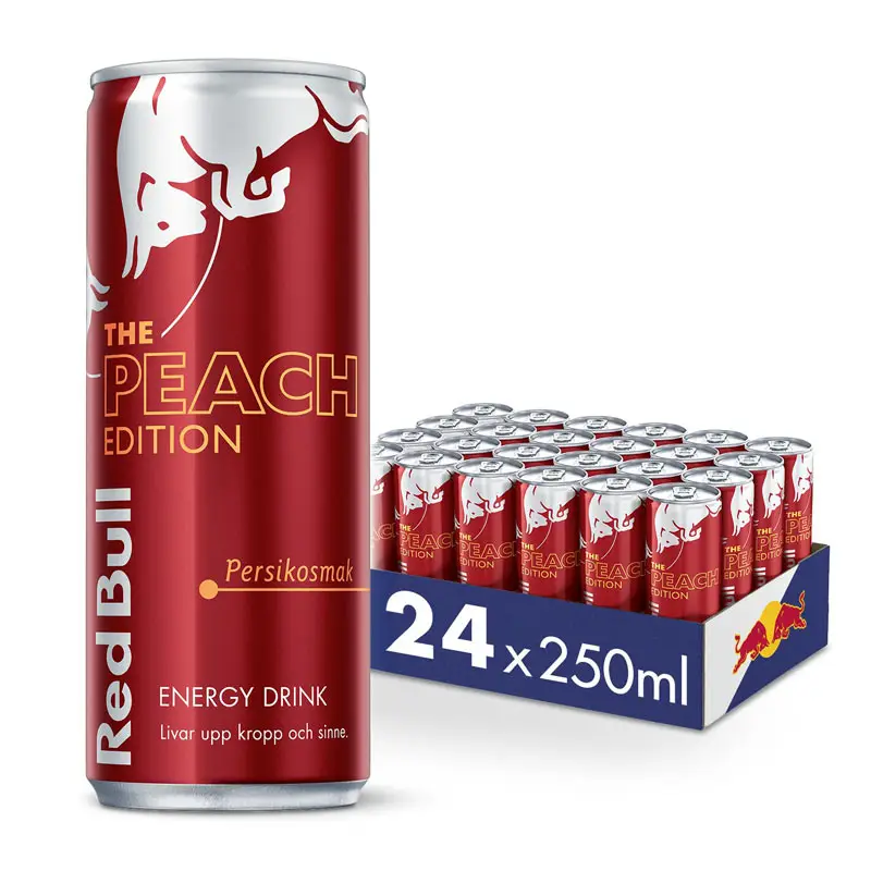 Peach Edition 24 x 25 cl från Red Bull | #239750 | Energidrycker