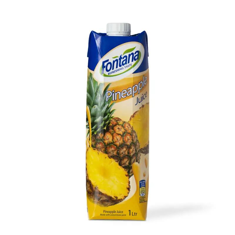 Ananasjuice 12x1l från Fontana | #17505 | Juice