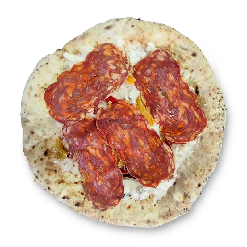 Pizza Salami Burrata 8 x 420 g från Mozzo | #1004 | Pizza