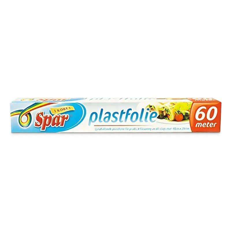 Plastfolie 60m 24 x 1 st från SPAR | #4314 | Matfilm & Aluminiumfolie