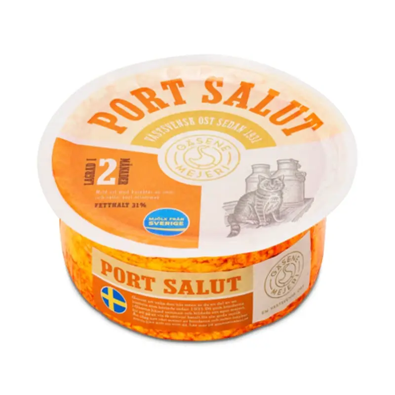 Port Salut 31% 10 x 1 kg från Gäsene Mejeri | #31213 | Ost