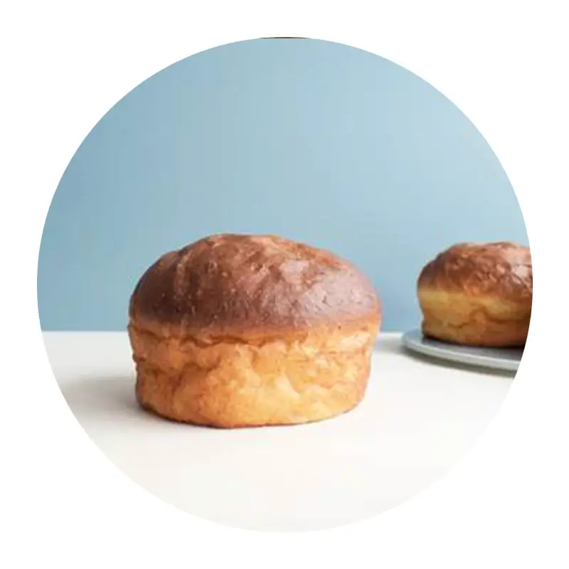 Potato Buttermilk Bun 48 x 85 g från Jalm&B | #12100 | Hamburgerbröd