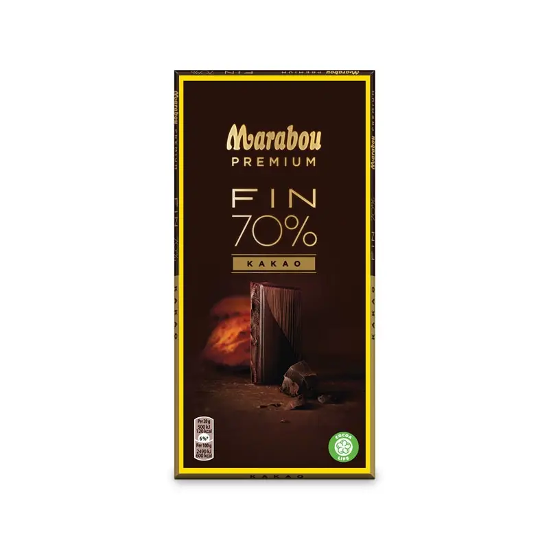 Premium Fin 70% 20 x 100 g från Marabou | #62451 | Choklad