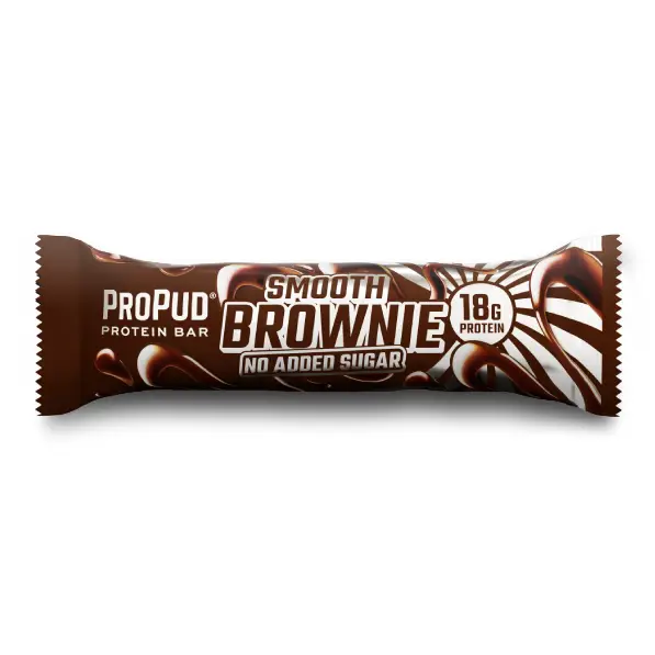 Proteinbar Smooth Brownie 12 x 55 g från ProPud | #5560 | Bars