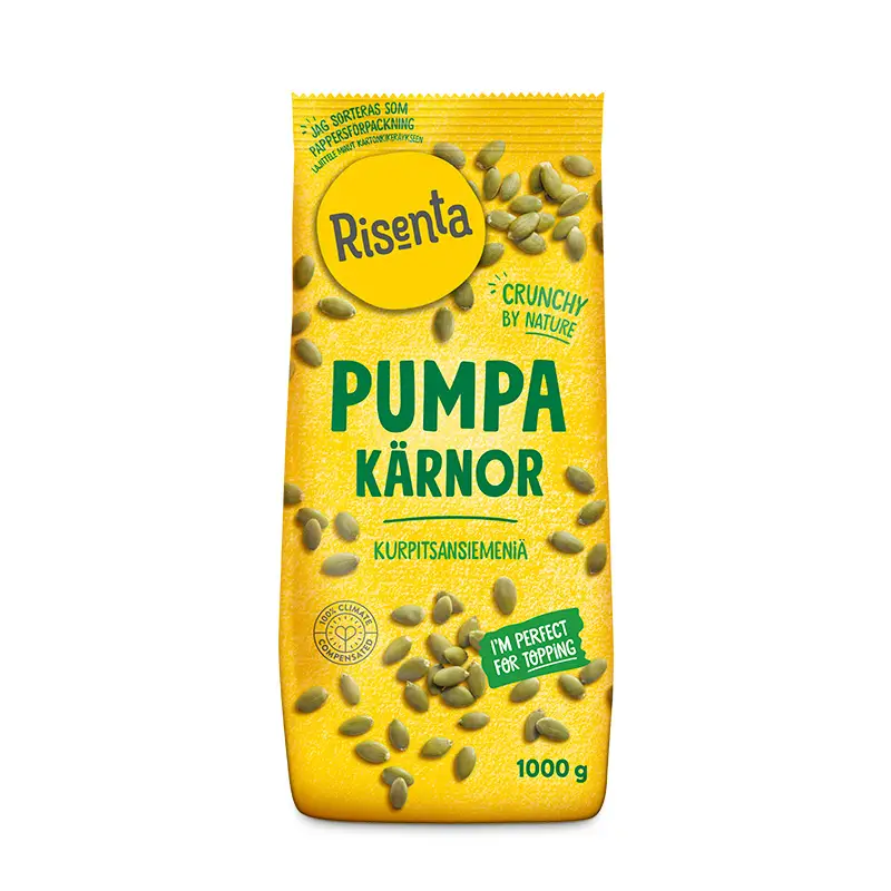 Pumpakärnor 1 kg från Risenta | #121750 | Frön & Kärnor