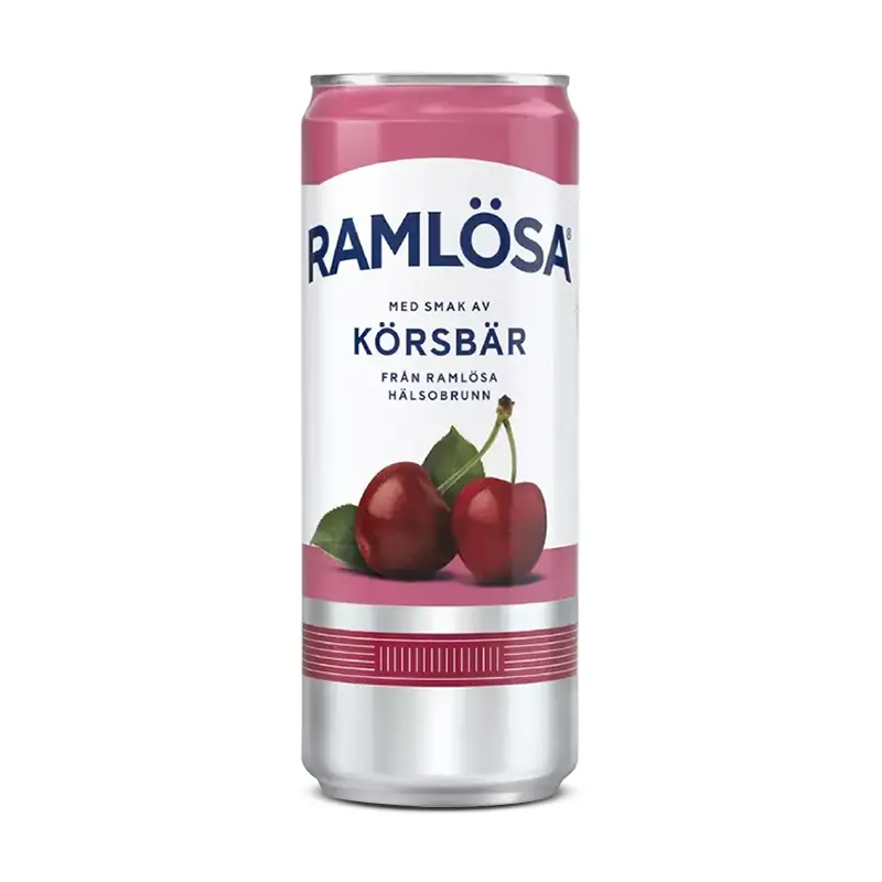 Ramlösa Körsbär 20 x 33 cl från Ramlösa | #37683 | Vatten