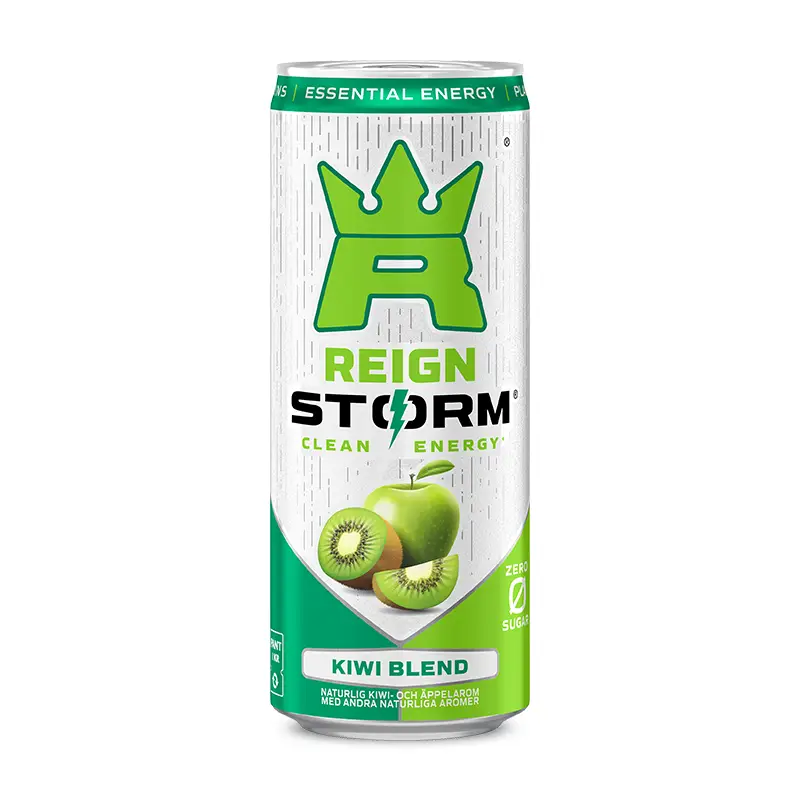 Storm Energy Kiwi Blend 12 x 35.5 cl från Reign | #643172 | Energidrycker