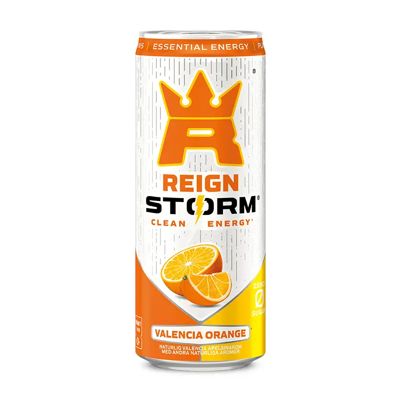 Storm Energy Valencia Orange 12 x 35.5 cl från Reign | #643171 | Energidrycker