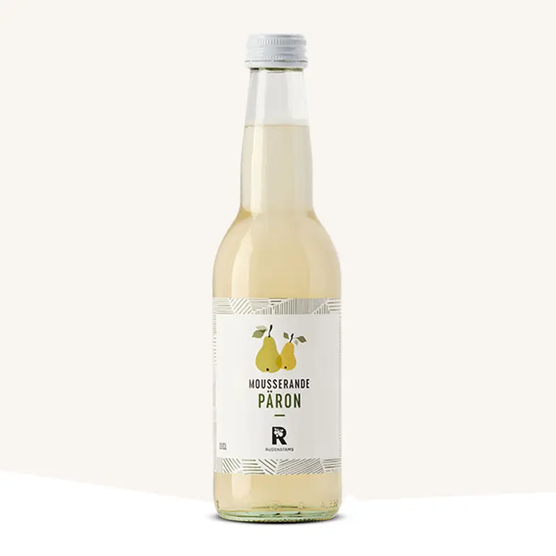 Päron Mousserande 20 x 33 cl från Rudenstams | #72924 | Fruktdryck