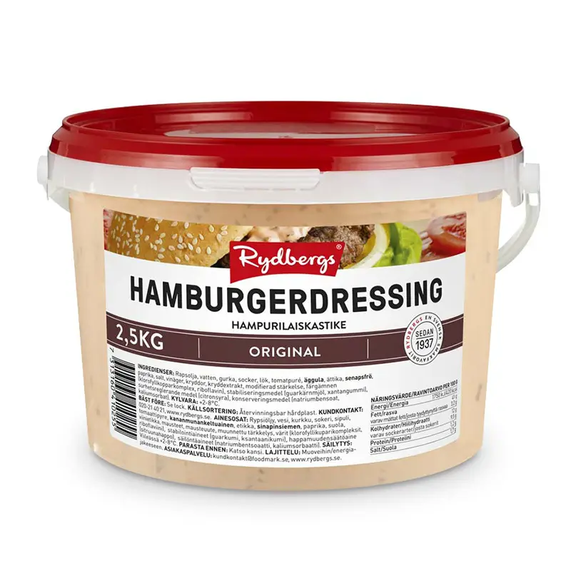 Hamburgerdressing 2.5 kg från Rydbergs | #131415 | Sås