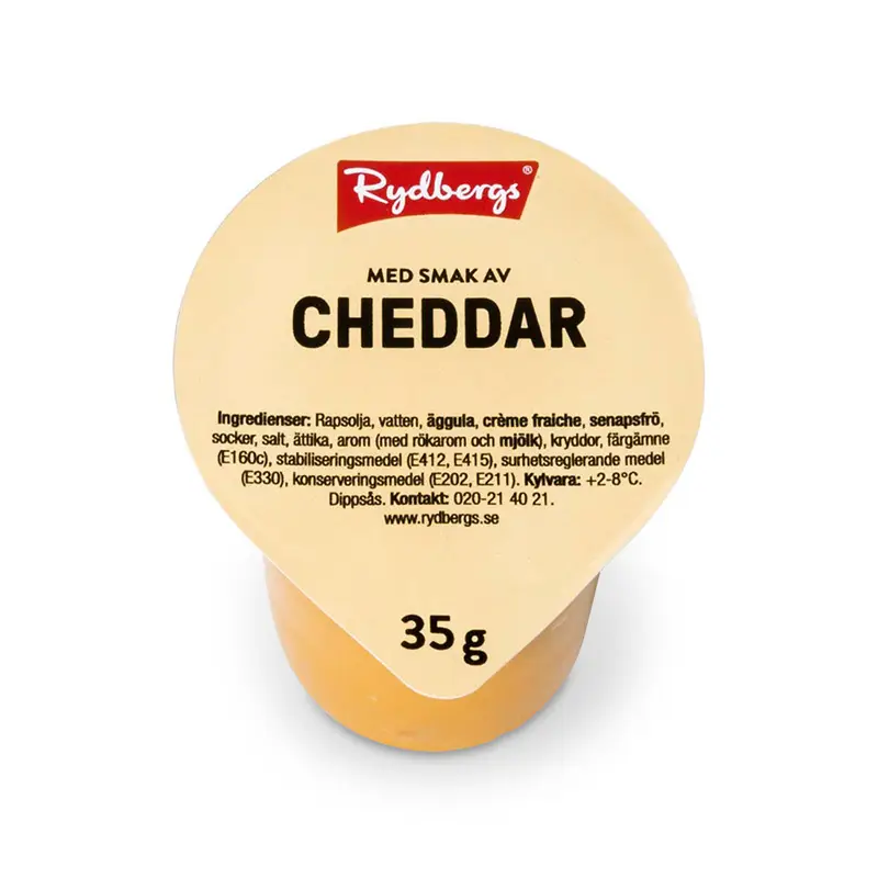 Dipp Cheddar 25 x 35 g från Rydbergs | #151104 | Sås