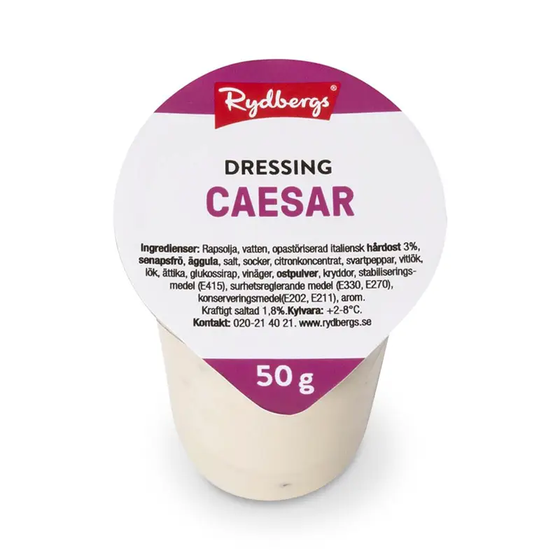 Caesardressing 25 x 50 g från Rydbergs | #144386 | Sås