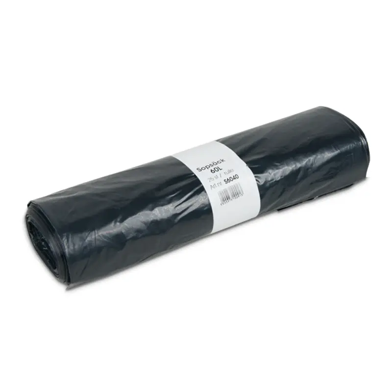 Sopsäck 60L STANDARD 6 x 25 st från ReCirkel | #S6040 | Påsar