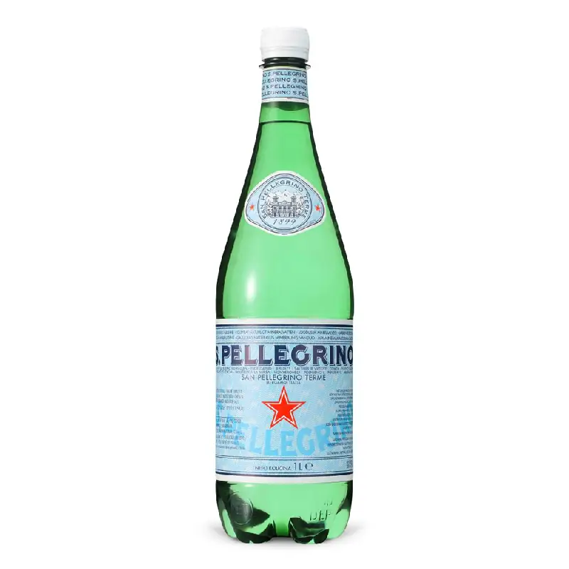 Kolsyrat Mineralvatten  6 x 1 l från San Pellegrino | #4102 | Vatten