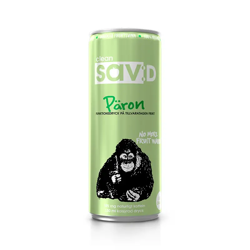 Sav:D Päron 24 x 33 cl från Clean Drink | #87021 | Energidrycker