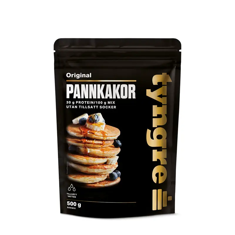 Bakmix Pannkakor Original 9 x 500 g från Tyngre | #B2116 | Proteinpulver & Tillskott