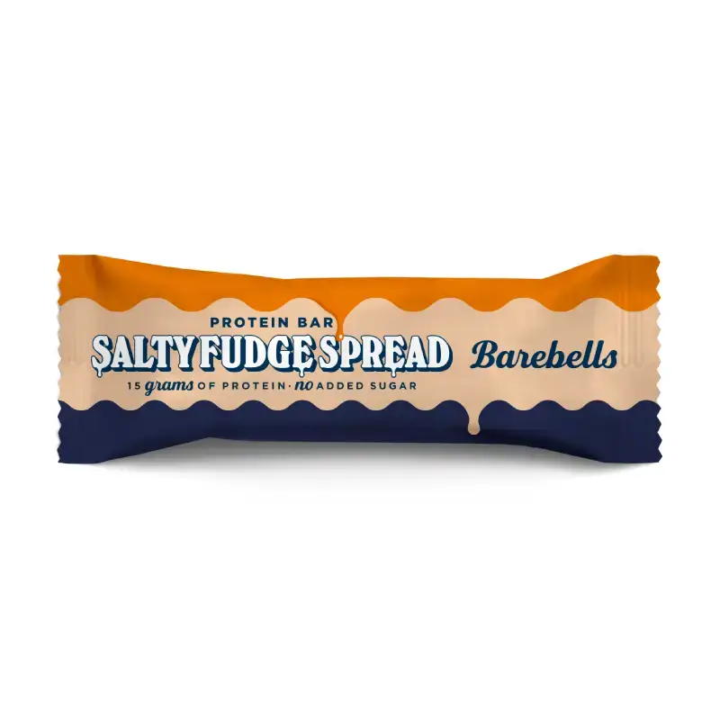 Spread Bar Salted Fudge 12 x 45 g från Barebells | #B1142 | Bars
