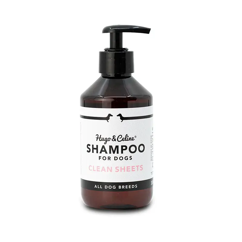 Hundschampo Clean Sheets 6 x 300 ml från Hugo & Celine | #KODCSHSVF | Djurtillbehör