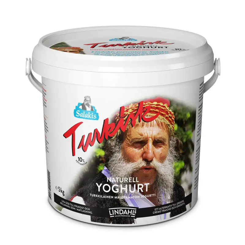 Turkisk Yoghurt 10% 6 x 500 g från Salakis | #10405 | Yoghurt